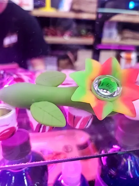 PIPA SILICONA DISEÑO DE FLOR