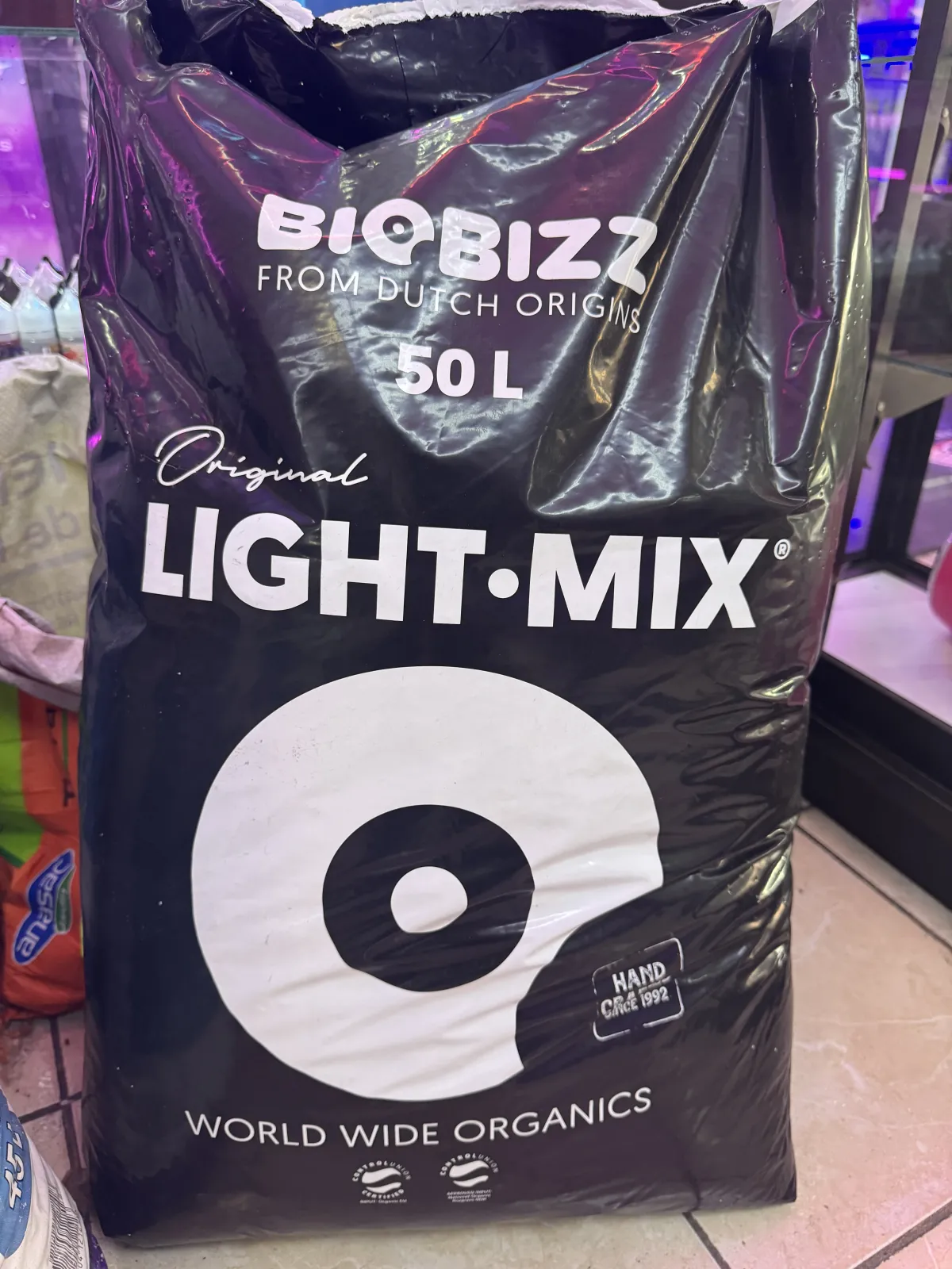 BIOBIZZ LIGHT MIX 50 LITROS
